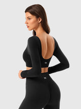 Long Sleeve Crop Tops for Women