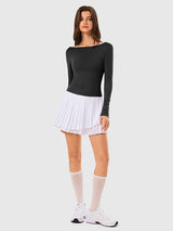 Reversible Women's Athletic Long Sleeve Shirt