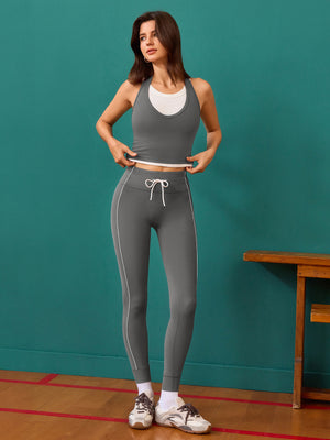 Drawstring Leggings for Women