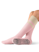 INNOMINT Women's Knee-High Pilates Grip Socks