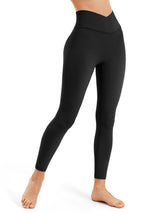 INNOMINT Women's V-Crossover High-Waisted Workout Leggings