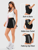 High Waisted Tennis Skirt for Women