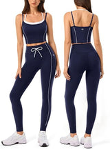 Drawstring Seamless Workout Sets for Women