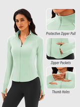 Soft and Comfortable Zip-Up Jacket