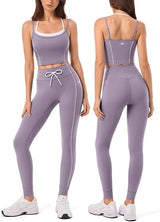 Drawstring Seamless Workout Sets for Women
