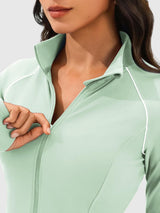 Soft and Comfortable Zip-Up Jacket