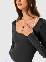Reversible Women's Athletic Long Sleeve Shirt