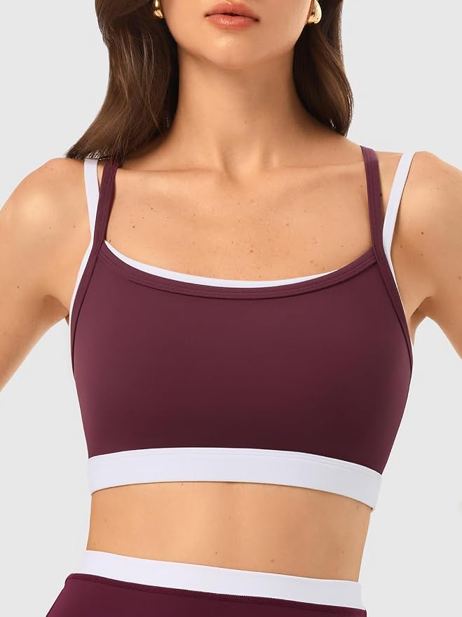 2 Pieces Workout Sets Seamless Athletic Shorts