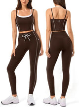 Drawstring Seamless Workout Sets for Women