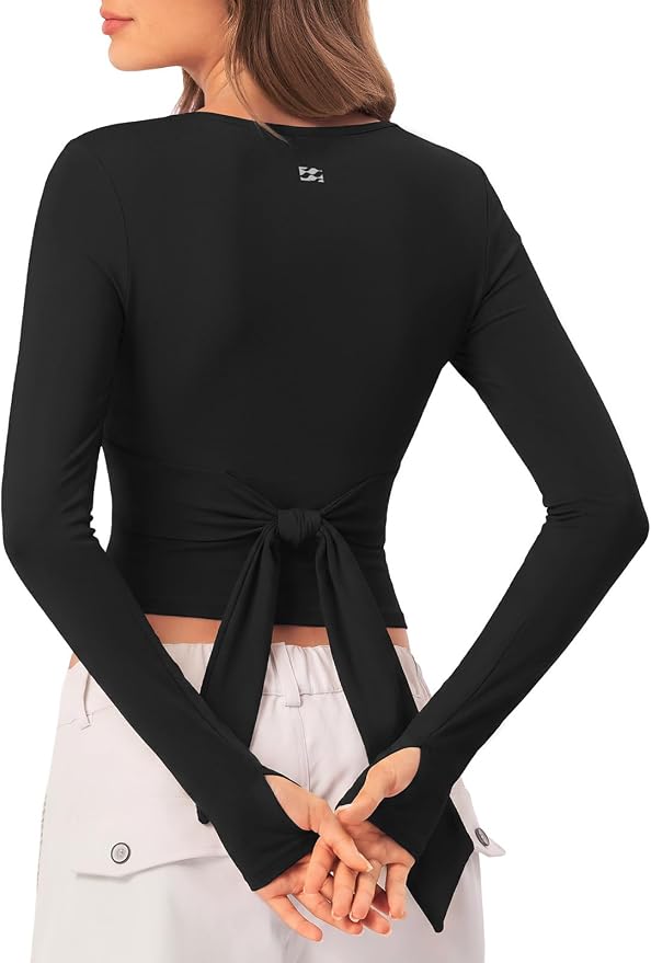 V Neck Pilates Outfits for Women