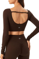 Long Sleeve Crop Tops for Women