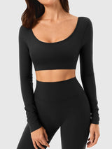 Long Sleeve Crop Tops for Women