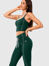 Drawstring Seamless Workout Sets for Women