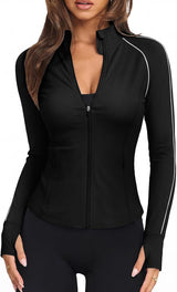 Soft and Comfortable Zip-Up Jacket