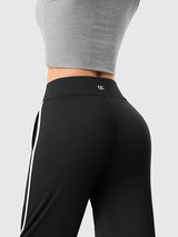 Track Pants Women Wide Leg Sweatpants Bow Tie