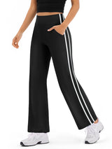 INNOMINT Women's High-Waisted Wide-Leg Track Pants