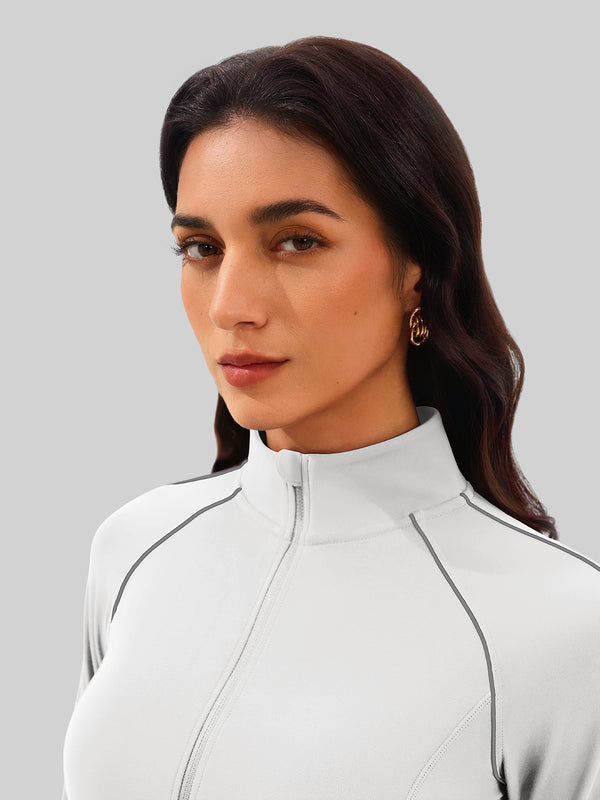 Soft and comfortable zip-up jacket