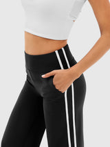 INNOMINT Women's High-Waisted Wide-Leg Track Pants