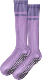 Women's Knee High Pilates Grip Socks