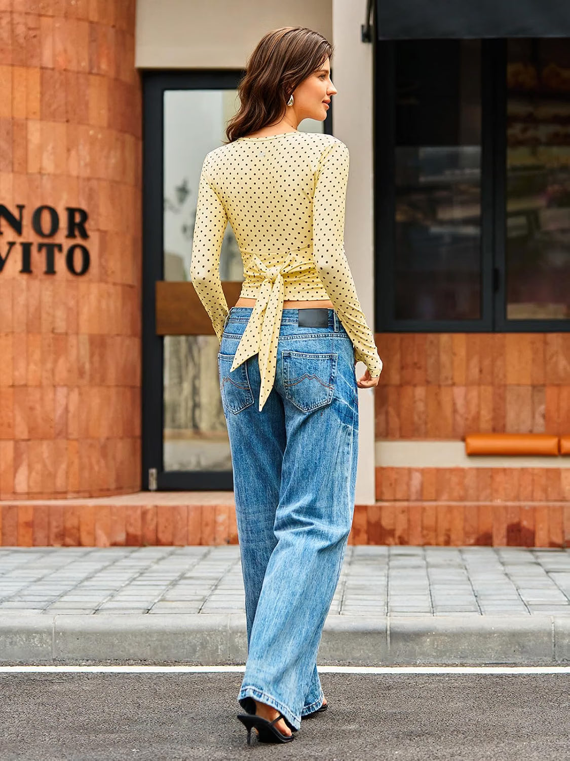 V Neck Pilates Outfits for Women