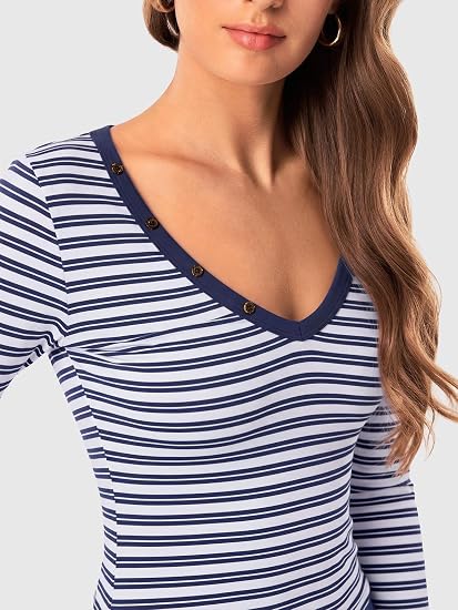 2 Piece Women's Striped Lounge Sets