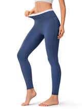 INNOMINT Women's High-Waisted Seamless Yoga Leggings – 25" Inseam