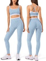 2 Pieces Workout Sets for Women Athletic Pilates Outfits