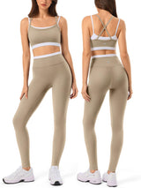 2 Pieces Workout Sets for Women Athletic Pilates Outfits