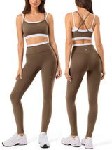 2 Pieces Workout Sets for Women Athletic Pilates Outfits