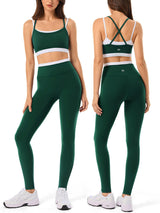2 Pieces Workout Sets for Women Athletic Pilates Outfits