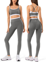 2 Pieces Workout Sets for Women Athletic Pilates Outfits