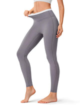 INNOMINT Women's High-Waisted Seamless Yoga Leggings – 25" Inseam