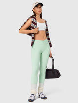 INNOMINT Women's No-Front-Seam High-Waisted Leggings