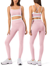 2 Pieces Workout Sets for Women Athletic Pilates Outfits