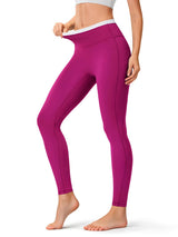 INNOMINT Women's High-Waisted Seamless Yoga Leggings – 25" Inseam