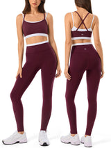 2 Pieces Workout Sets for Women Athletic Pilates Outfits