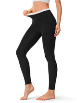INNOMINT Women's High-Waisted Seamless Yoga Leggings – 25" Inseam