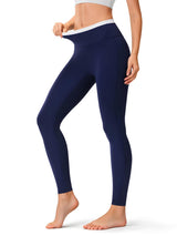 INNOMINT Women's High-Waisted Seamless Yoga Leggings – 25" Inseam