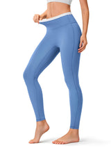 INNOMINT Women's High-Waisted Seamless Yoga Leggings – 25" Inseam