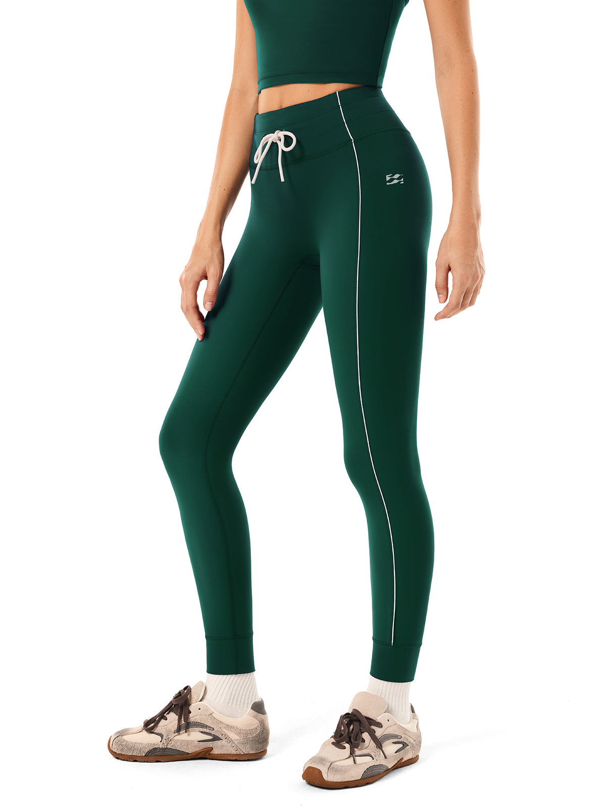 INNOMINT Women's High-Waisted Seamless Leggings with Drawstring